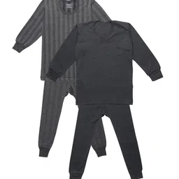 VIMAL JONNEY Kids Pack of 2 Cotton Thermal Sets-image-30