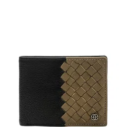 Eske Men Textured Leather Two Fold Wallet-image-20