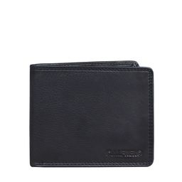 CALFNERO Men Black Leather Two Fold Wallet-image-48