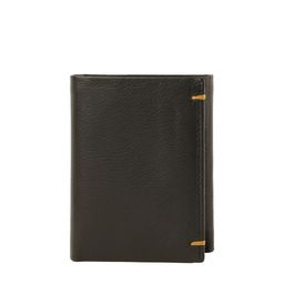 Alvaro Castagnino Men Black Leather Three Fold Wallet-picture-22