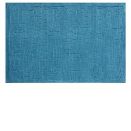 PRESTO Blue Solid Hand Tufted Wool Carpet-19
