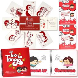 Indigifts 5Pcs Red & White Printed Home Gift Sets-0