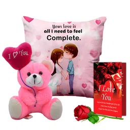 ME & YOU Red & Pink 4 Pcs Printed Home Gift Sets-image-93