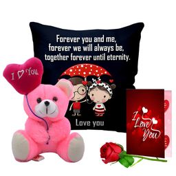 ME & YOU Red & Pink 4 Pieces Printed Home Gift Sets-image-76