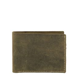 Alvaro Castagnino Men Green Leather Two Fold Wallet-image-18