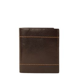 Alvaro Castagnino Men Brown Leather Two Fold Wallet-image-47