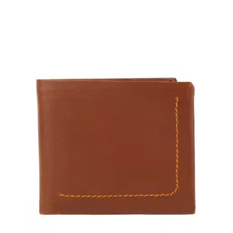 Alvaro Castagnino Men Brown Leather Two Fold Wallet-image-45