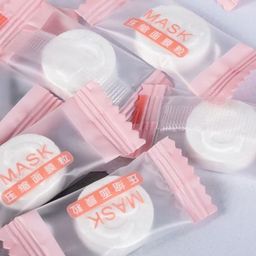 RANORE Set Of 50 Compressed Face Mask Spa Sheets image 2