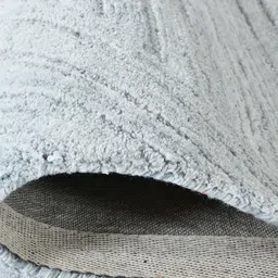 saraswatii global Grey Geometric Woolen Carpet image 5