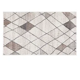 Sapana Carpet-Mats Beige & Brown Geometric Printed Rectangular Carpet image 2
