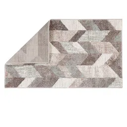 Sapana Carpet-Mats Beige & Grey Geometric Printed Rectangle Carpet image 5