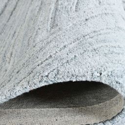 saraswatii global Grey Geometric Woolen Carpet image 3