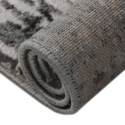 Sapana Carpet-Mats Cream-Coloured & Grey Abstract Printed Anti-Skid Carpet image 4