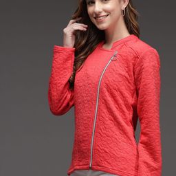 TANDUL Mock Collar Lightweight Knitted Open Front Jacket image 4