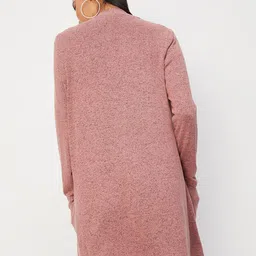max Acrylic Longline Front Open Shrug image 5