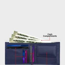 The Wallet Store Men Leather Two Fold Wallet image 3