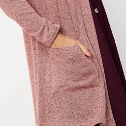 max Acrylic Longline Front Open Shrug image 3