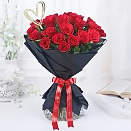 Radiant Love Standing Rose Bouquet-21