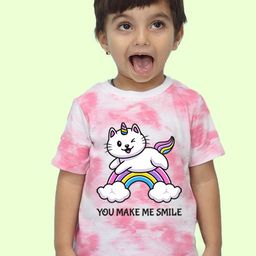 NUSYL Kids Printed Drop-Shoulder Sleeves T-shirt-image-54