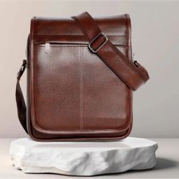 Brown Men Shoulder Bag Men Sling Bag,Shoulder bag for men,New stylish bag ,,office bag men,tab bag-image-102