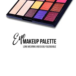 SHRYOAN Shape Your Face Sweat-Free Eyeshadow & Highlighter Palette - Shade 02 image 3