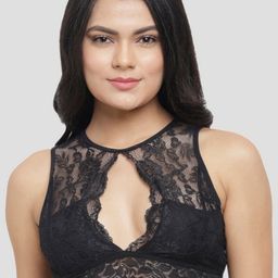 N-Gal Floral Non-Wired Anti Odour Bralette-38