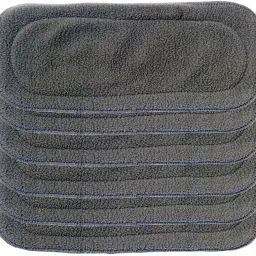 Washable Cotton Diaper Nappy Inserts for Baby Cloth Diapers (Set of 6)-25