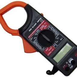 Digital Clamp Meter Non-Contact Multimeter for Measuring DC & AC Voltage, AC Current, Resistance, Diode + Continuity Buzzer + Data Hold + Insulation Test Function Digital LCD Multimeter for Testing Voltmeter Ohmmeter Ammeter DT-266 Digital Multimeter-image-1