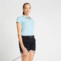 Women Golf Polo T-Shirt MW500 Turquoise-image-17