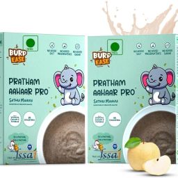 Pratham Aahaar Baby Food Fullfilled With Sprouted Grains and Nuts,No Added Sugar Cereal-image-5