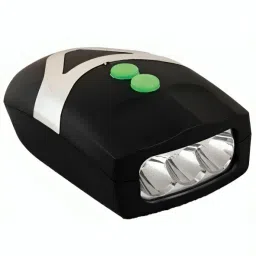 Cycle Front 3 modes USB light With Horn LED Front Light-image-21