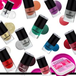 Trendy Quick-drying, Long-Lasting Gel Based Nail Polish Set of 12 Pcs 5ml each x 12 Pcs, MultiColor Combo (FREE NAIL WIPES)-18