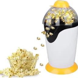 Popcorn Machine and Big Home Use Electric Big Popcorn Machine, Maker Machine Portable Mini Electric Popcorn Maker Home Round Hot Air Kitchen Desktop 500 ml Popcorn Maker-11