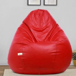 XXXL Leatherette BeanBag Filled with Bean Bean Bag Sofa With Bean Filling-image-59