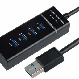 LipiWorld 4 Ports USB 3.0 SuperSpeed Portable USB Adapter-23