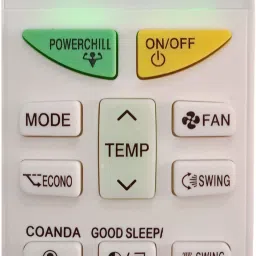 LipiWorld 132L ARC484B32 AC Remote (Dew Clean) With Display Light Compatible For DAIKIN AC Remote Controller-25