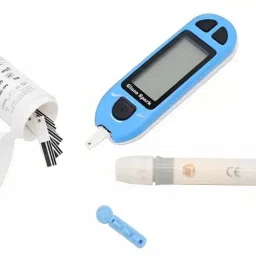 gluco spark Meter, 50 strips and 25 lancets| Compatible only with Glucospark Sugar Machine Glucometer image 2
