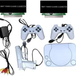 NOWAIT 6 Classic TV Game Console Inbuilt Game Contra, Super Mario Bros with 2 Cassette NA GB with Contra, Super Mario Bros, F1 Race, Cricket Game-picture-12