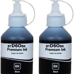 tequo Refill Ink For brother BTD60BK DCP-T226/DCP-T426W/DCP-T525W/DCP-T820DW Black - Twin Pack Ink Bottle-7