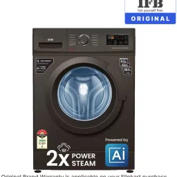 ifb 8 kg 5 Star AI Powered,� with 2X Power Steam Fully Automatic Front Load with In-built Heater Brown image 2