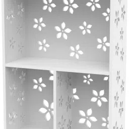 ss arts Decorative Living room Display Shelf Engineered Wood Open Book Shelf image 3