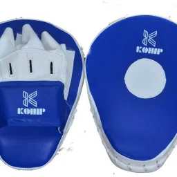 Boxing Curved Focus Punching Mitts-Leatherette Training\ Karate,Muay Thai Curved Focus Pad-image-51