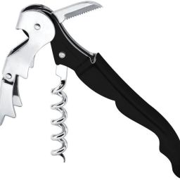 3 in One Wine Cork Opener Knife Multifunction Folding Bottle Opener Stainless Steel Bottle Opener Corkscrew Wine Opener Can Opener Bottle Opener-image-7