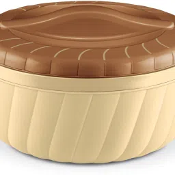 Flora 1000 Insulated Inner Steel Casserole for Roti, 750ml, Hot Box, Silky Cream Serve Casserole-image-49