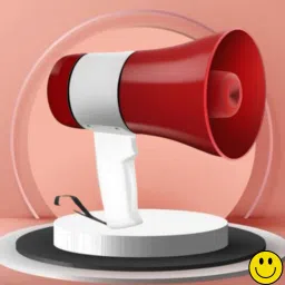 Handheld Megaphone with Siren, Microphone & Rechargeable for Outdoor EventsB296 Megaphone Portable Megaphone Siren Loudspeaker Function &Long Battery BackupW296 Outdoor PA System-8
