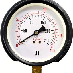 Pressure Gauge. 4" Dial, 0-17.5 Kg/Cm2, Bottom Entry, 3/8" BSP (M) Connection Dial Indicator-image-23