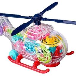 Musical and 3D Lights Kids Transparent Heli Gears Concept Heli Toys for Kids-21