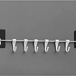 Multi-Functional Six Groups Without Drilling Hook,Kitchen Utensils Rack Holder Hook 1-19