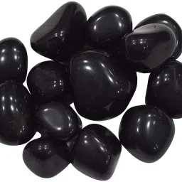 1Kg Polished Black Glossy Pebbles (30-60mm) – Perfect for Plant Pots, Aquariums Polished, Regular Angular, Asymmetrical Marble Pebbles-picture-14