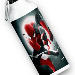 Spiderman Sipper Spiderman Water Bottle For Girls Boys (BQ) 600 ml Water Bottle-image-82